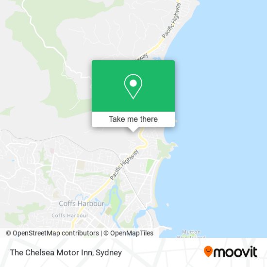 The Chelsea Motor Inn map