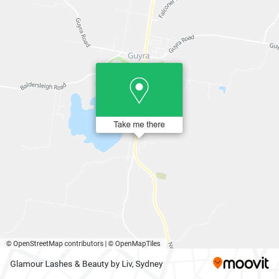 Glamour Lashes & Beauty by Liv map