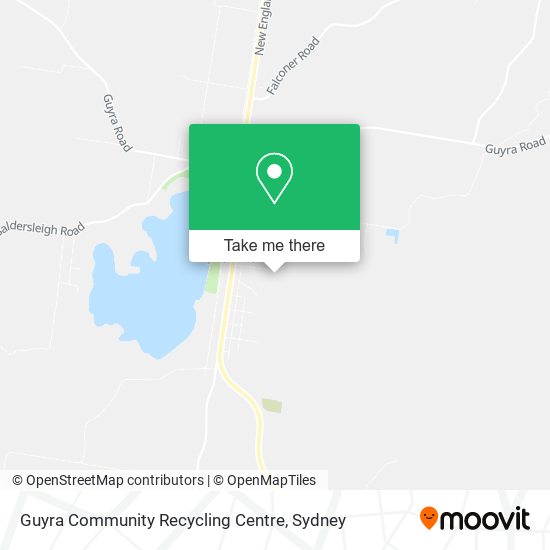 Guyra Community Recycling Centre map