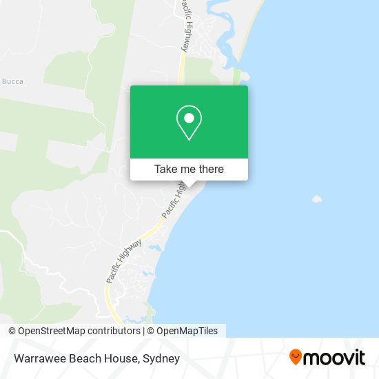 Warrawee Beach House map