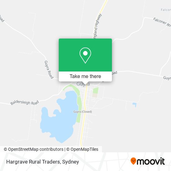 Hargrave Rural Traders map