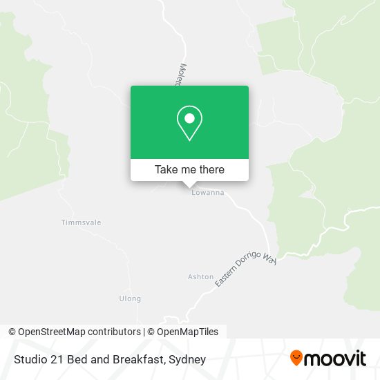 Studio 21 Bed and Breakfast map