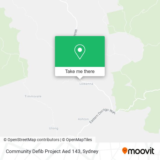 Community Defib Project Aed 143 map
