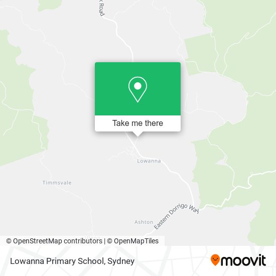 Lowanna Primary School map