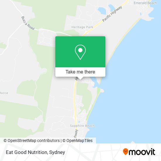 Eat Good Nutrition map