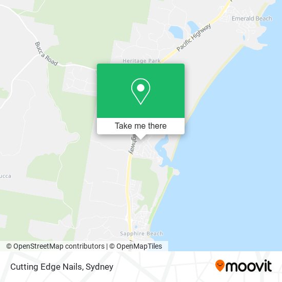 Cutting Edge Nails map