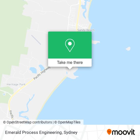 Emerald Process Engineering map