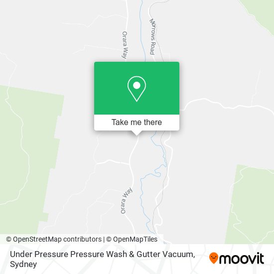 Under Pressure Pressure Wash & Gutter Vacuum map