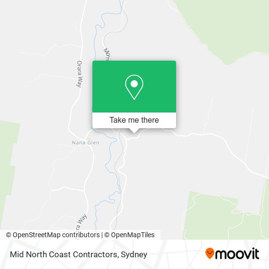 Mid North Coast Contractors map