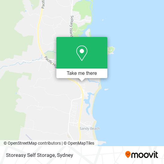 Storeasy Self Storage map