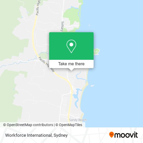Workforce International map