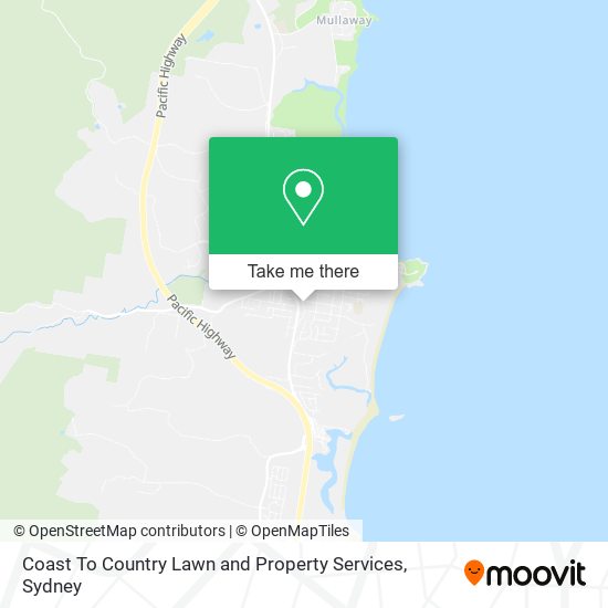 Mapa Coast To Country Lawn and Property Services