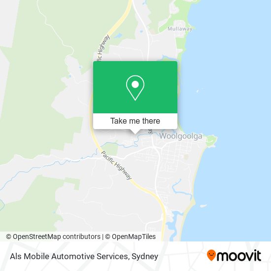 Als Mobile Automotive Services map