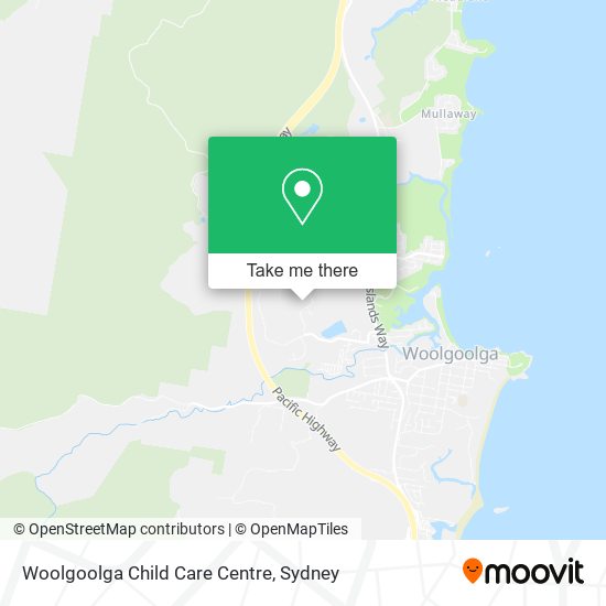 Mapa Woolgoolga Child Care Centre