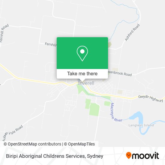 Biripi Aboriginal Childrens Services map