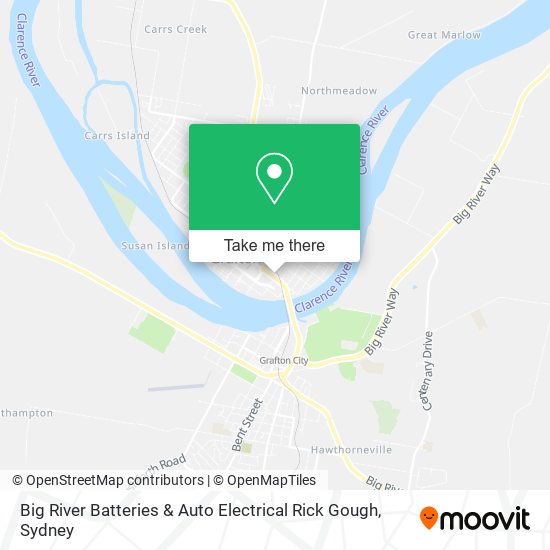 Mapa Big River Batteries & Auto Electrical Rick Gough