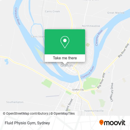 Mapa Fluid Physio Gym