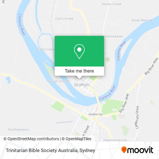 Trinitarian Bible Society Australia map