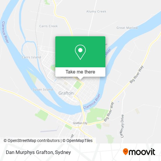 Mapa Dan Murphys Grafton