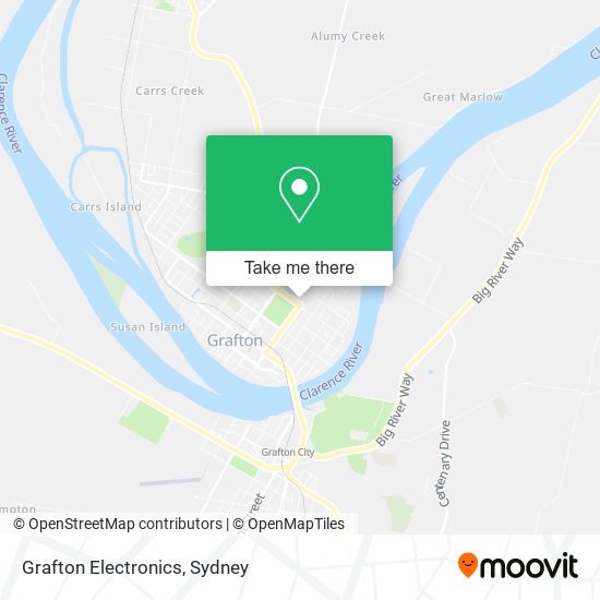 Mapa Grafton Electronics