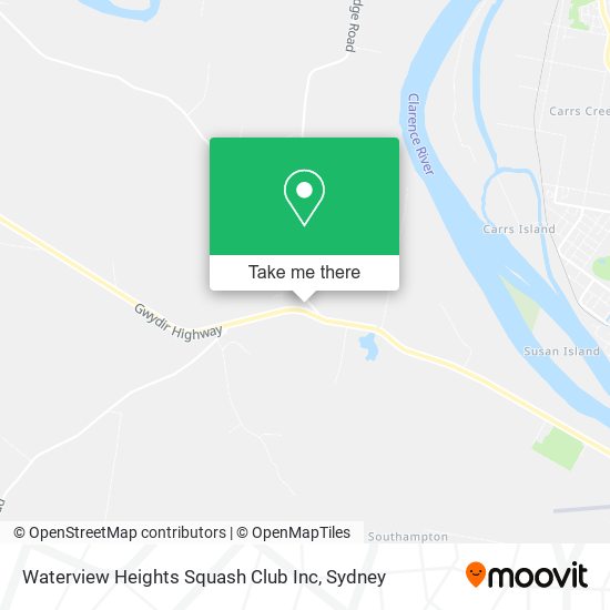 Waterview Heights Squash Club Inc map