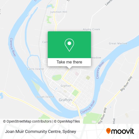 Joan Muir Community Centre map