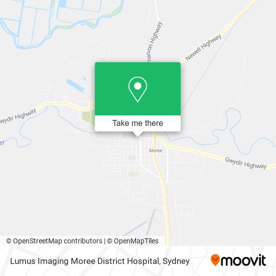 Lumus Imaging Moree District Hospital map