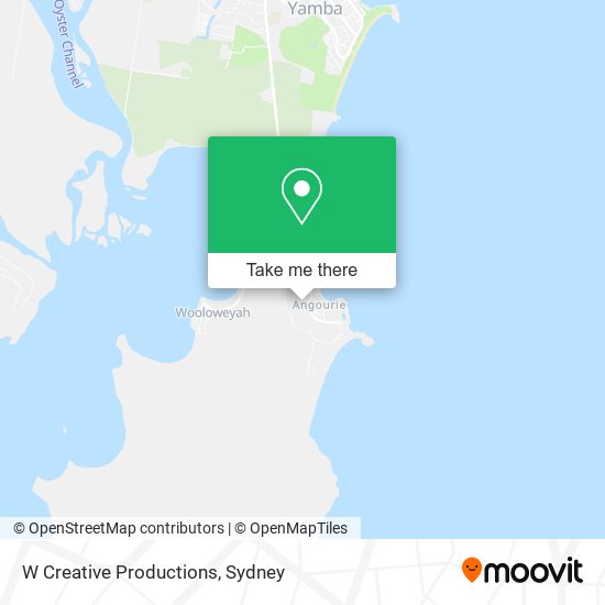 W Creative Productions map