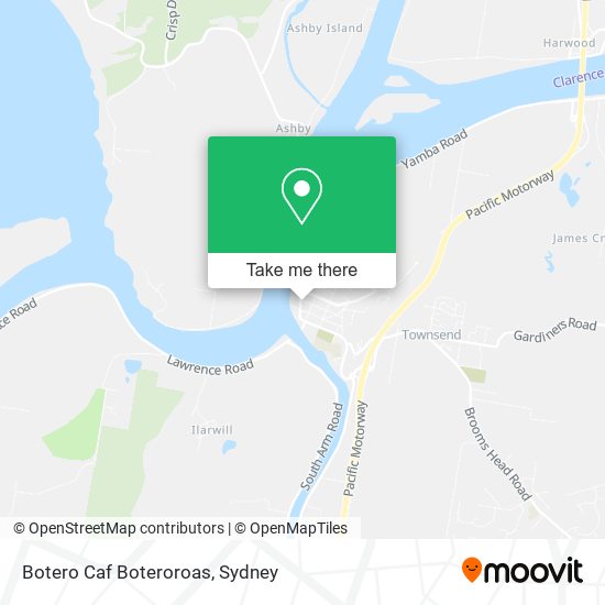 Botero Caf Boteroroas map