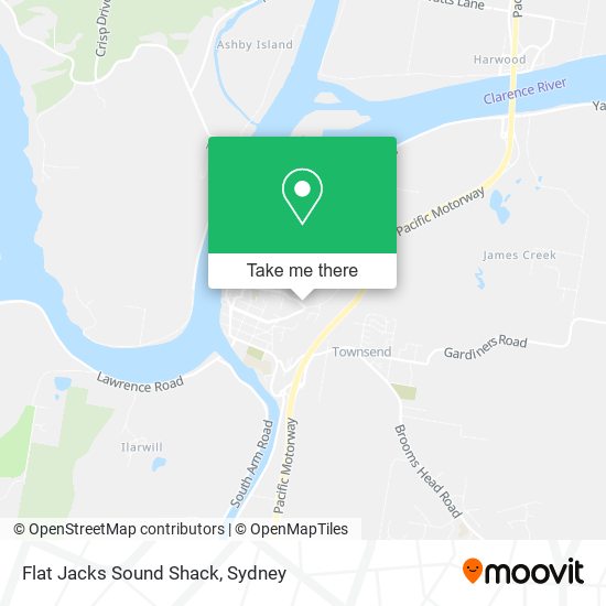 Mapa Flat Jacks Sound Shack