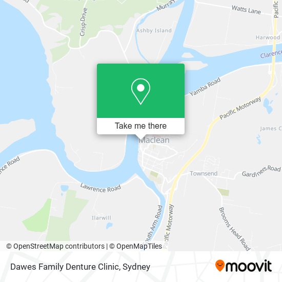 Dawes Family Denture Clinic map