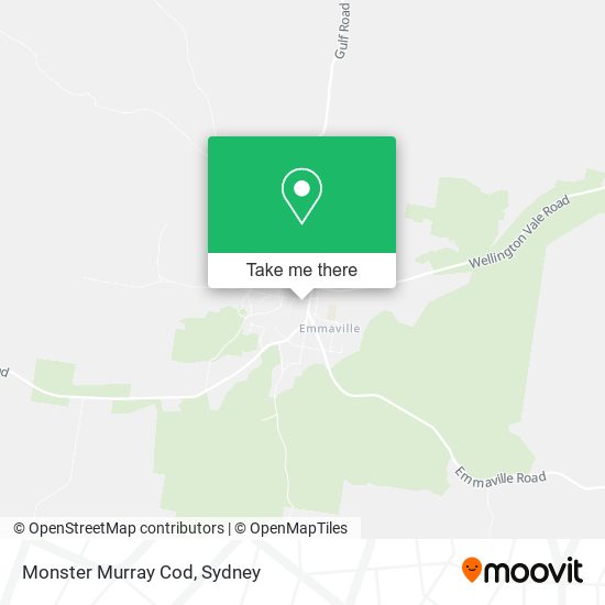 Monster Murray Cod map