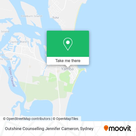 Outshine Counselling Jennifer Cameron map