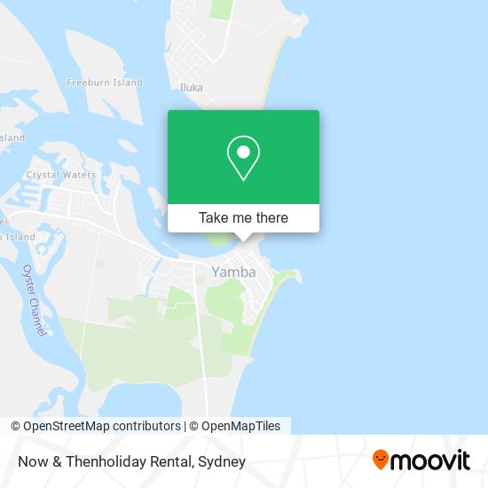 Now & Thenholiday Rental map