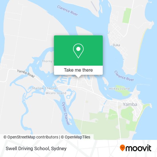 Mapa Swell Driving School