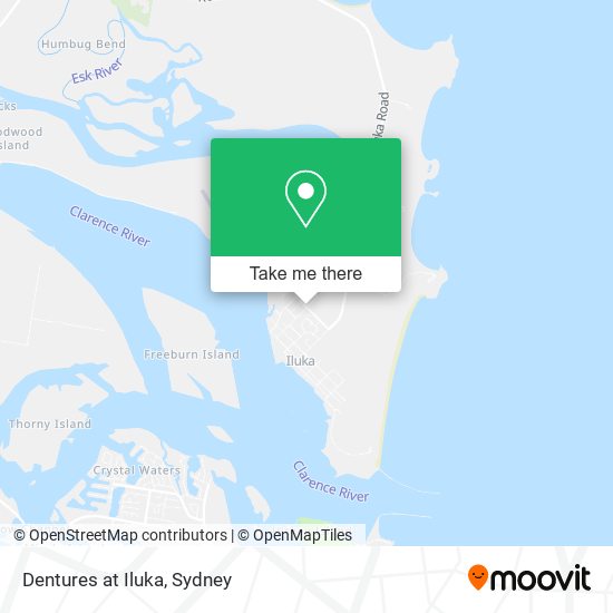 Dentures at Iluka map