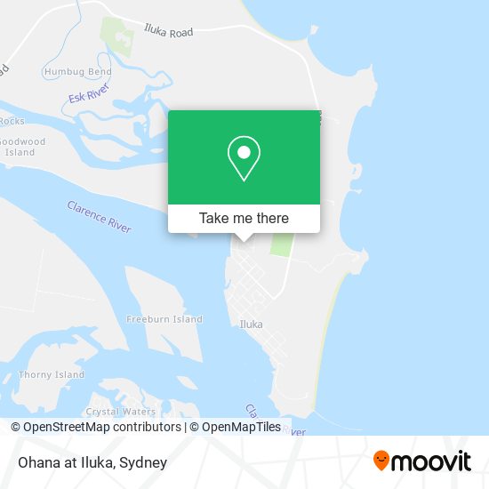 Mapa Ohana at Iluka