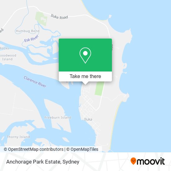 Anchorage Park Estate map