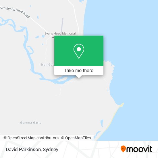 David Parkinson map
