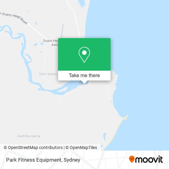 Park Fitness Equipment map