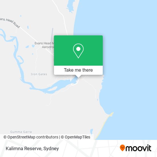 Kalimna Reserve map
