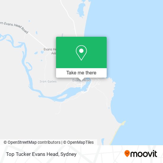Top Tucker Evans Head map