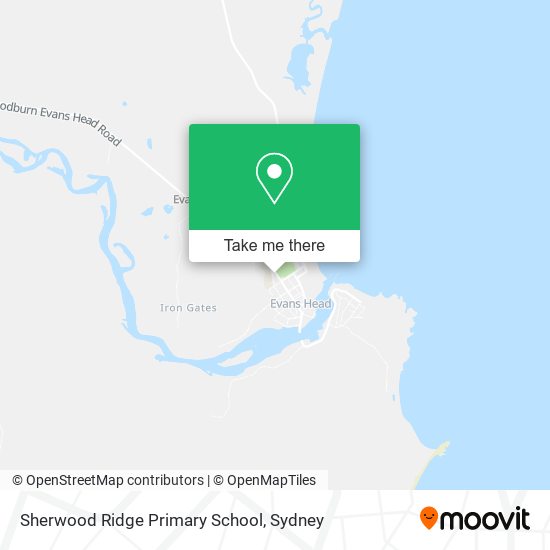 Sherwood Ridge Primary School map