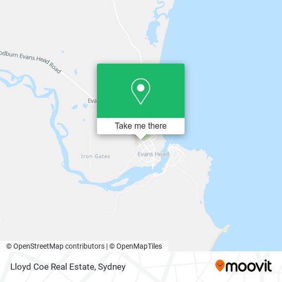 Lloyd Coe Real Estate map