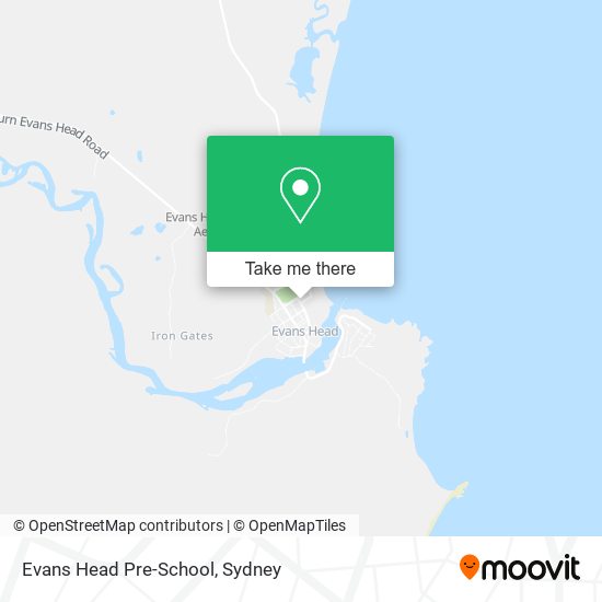 Evans Head Pre-School map