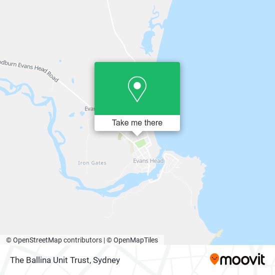 The Ballina Unit Trust map