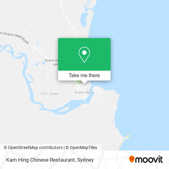 Kam Hing Chinese Restaurant map