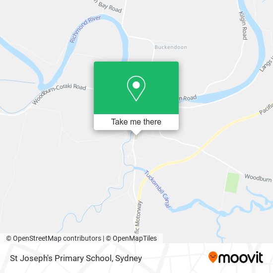 Mapa St Joseph's Primary School