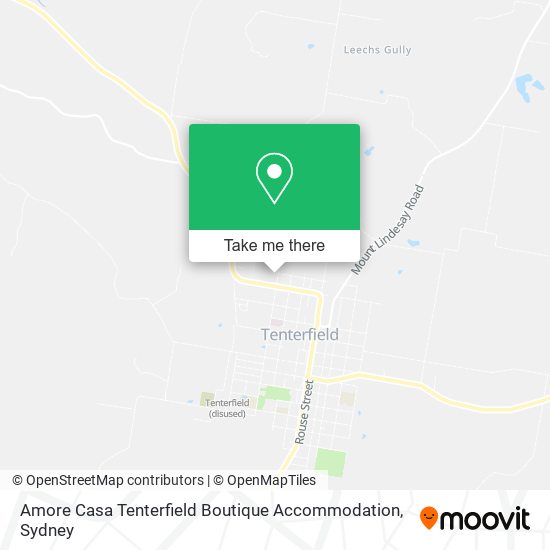 Amore Casa Tenterfield Boutique Accommodation map