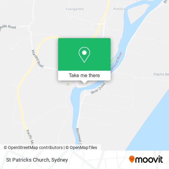 St Patricks Church map